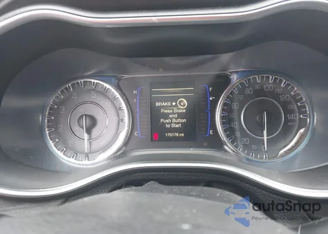 2016 Chrysler 200 Limited z USA, uszkodzony, nr VIN 1C3CCCAB0GN177123